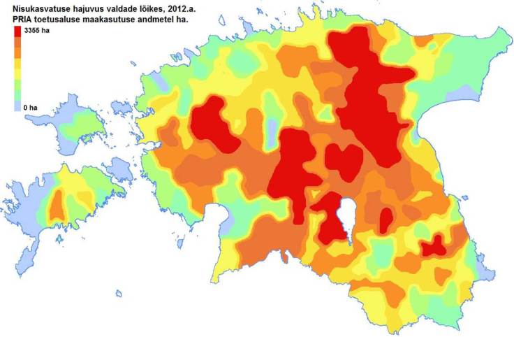 Kus kasvatatakse kõige rohkem nisu? 