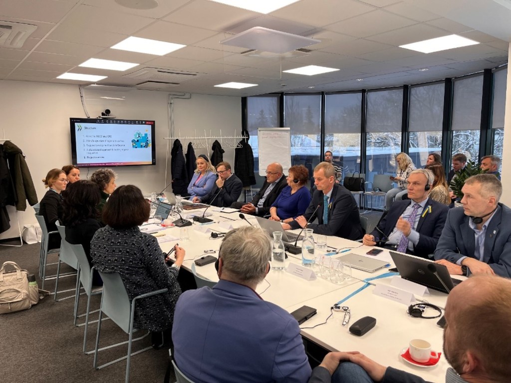 Kesk-Eesti arenguleppe nõukogu esimene koosolek aastal 2023 Raplas