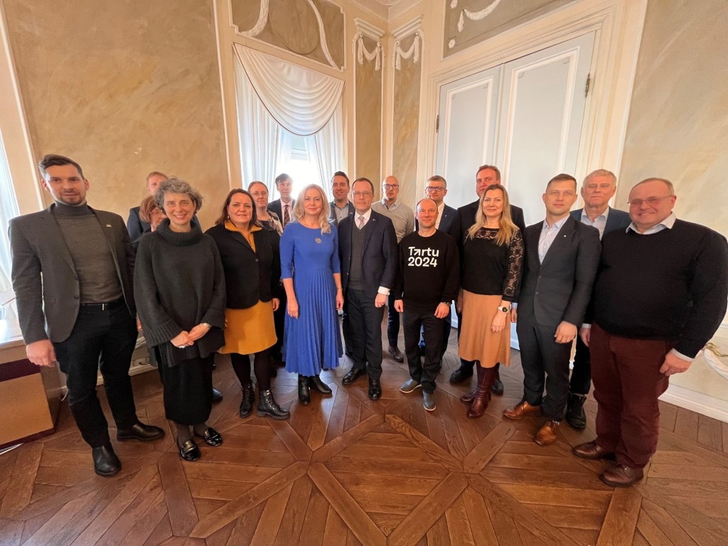 Lõuna-Eesti arenguleppe nõukogu esimene kohtumine aastal 2023 Tartus